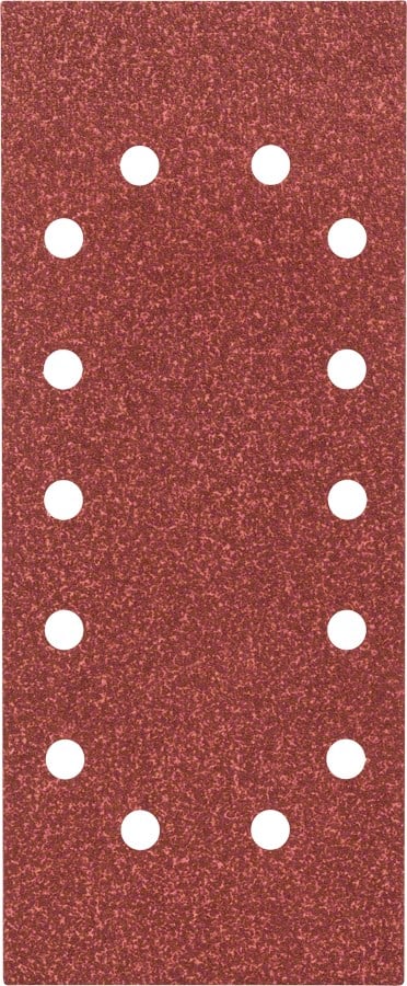 Bosch - Titreşimli Zımpara Kağıdı 10'lu, 115 x 280 mm 60 Kum 14 Delik