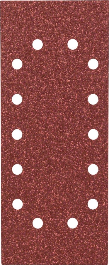 Bosch - Titreşimli Zımpara Kağıdı 10'lu, 115 x 280 mm 40 Kum 14 Delik