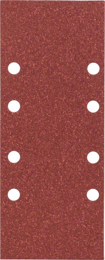 Bosch - Titreşimli Zımpara Kağıdı 10'lu, 93 x 230 mm 80 Kum 8 Delik
