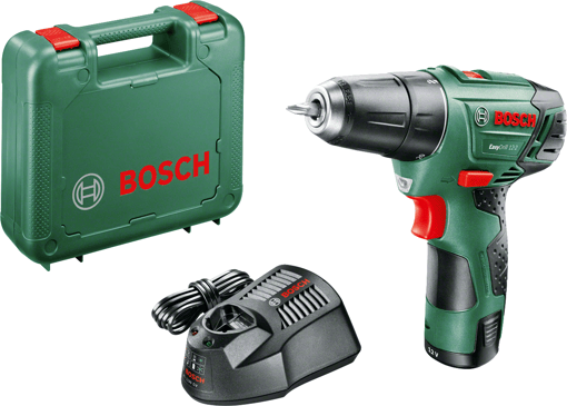 Bosch Easy Drill 12-2 Akülü Delme/Vidalama Makinesi  2,5 AH (Tek Akü)