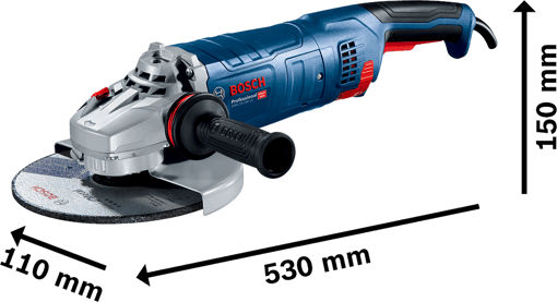 Bosch Professional GWS 24-230 JZ Büyük Taşlama Makinesi