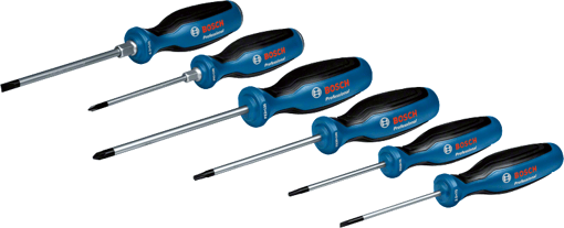 Bosch Profesyonel Tornavida Seti 6 Parça