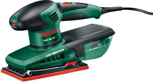 Bosch PSS 250 AE Titreşimli Zımpara