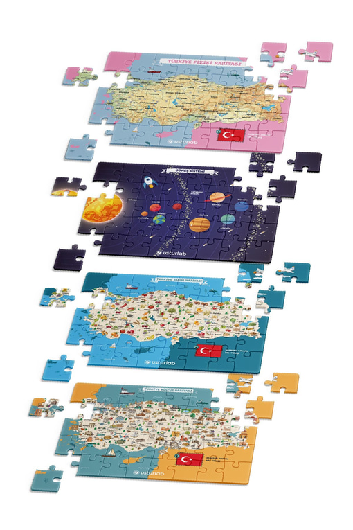 Harita Puzzle/Yapboz Seti
