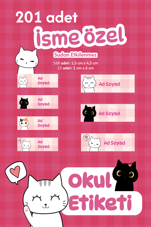 İsme Özel Sticker Seti