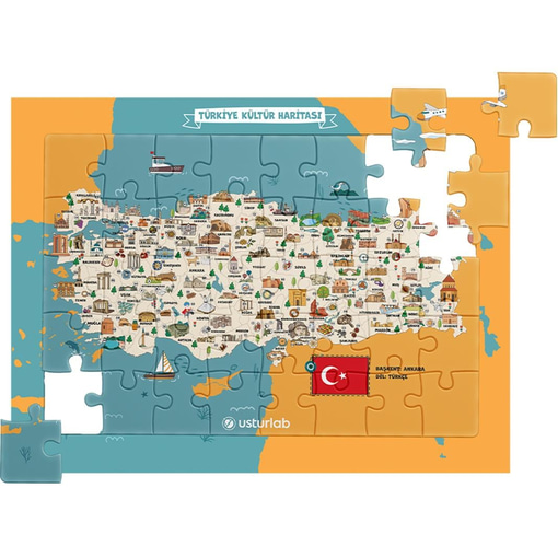 Türkiye Kültür Haritası Yapbozu