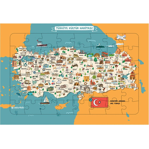 Türkiye Kültür Haritası Yapbozu