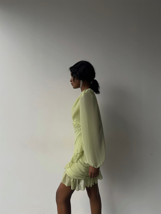 Amara Büzgülü Elbise 22Y000015