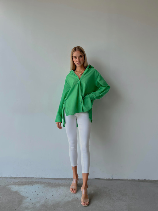 Basıc Yüksek Bel Toparlayıcı Kadın Beyaz Pantolon 20Y000110