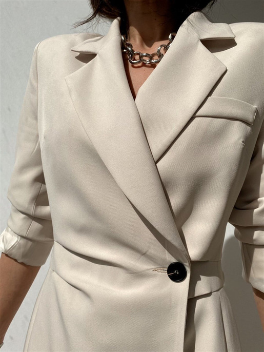 Beli Pileli Ceket 21K000341