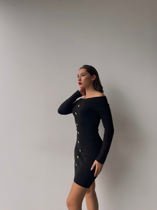 Broter Düğmeli Elbise 23K000349