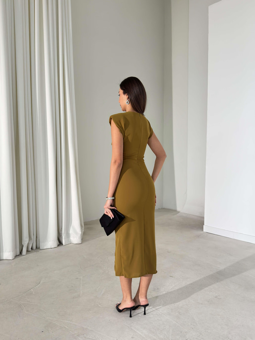 Cenkli Elbise 26K394