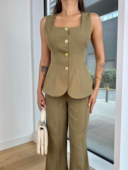 Cielo Yelek Takım 25K069