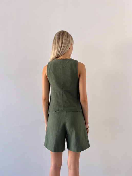 Dean Yelekli Keten Takım 23Y000563