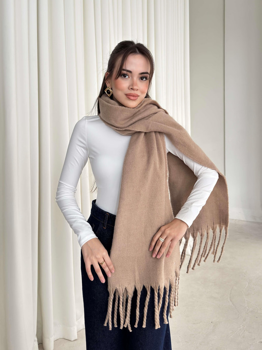 Düz Polar Şal 26K207