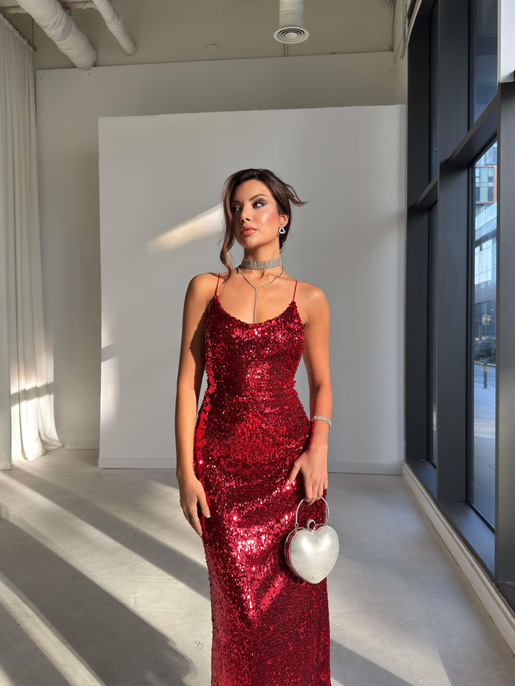 Earle pullu Elbise 26K229