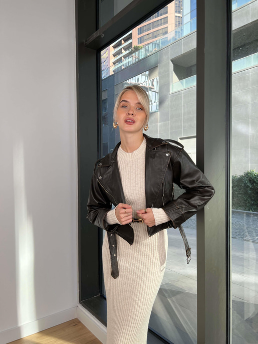 Elana Deri Ceket 24k256