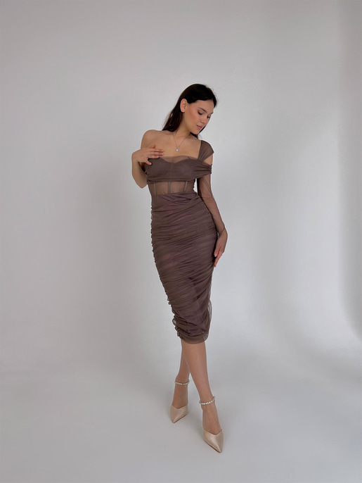 Eman Tül Elbise 23Y000059