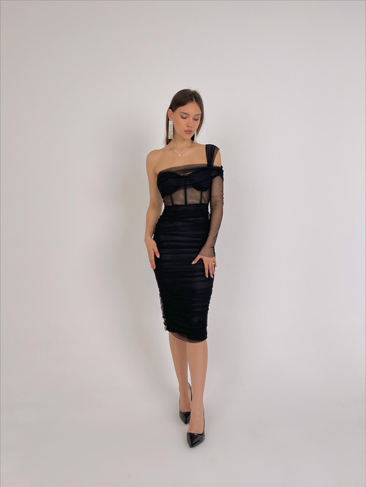 Eman Tül Elbise 23Y000059