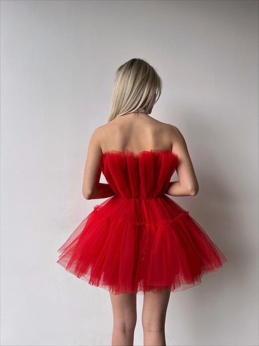 FRILLY TÜL ELBİSE 23Y000221