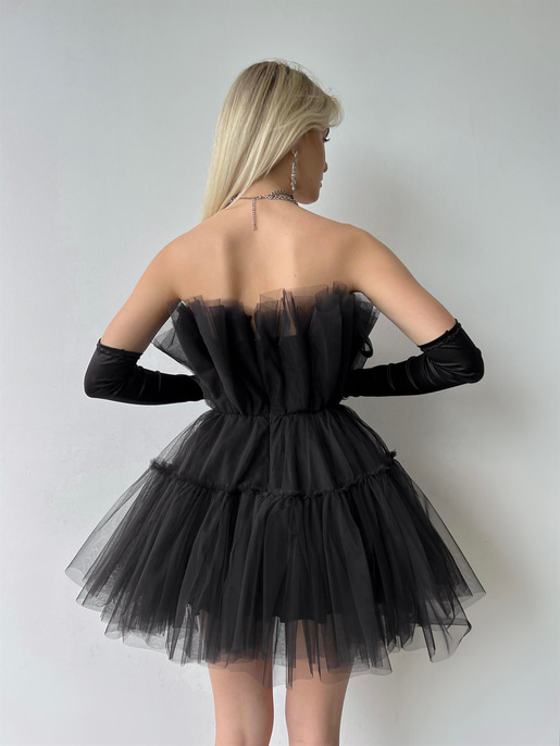 FRILLY TÜL ELBİSE 23Y000221