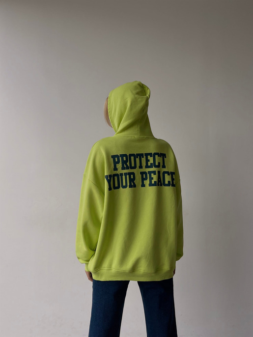 Kapüşonlu Balance Yazılı Emerson Kadın Neon Sweatshirt 23K000150