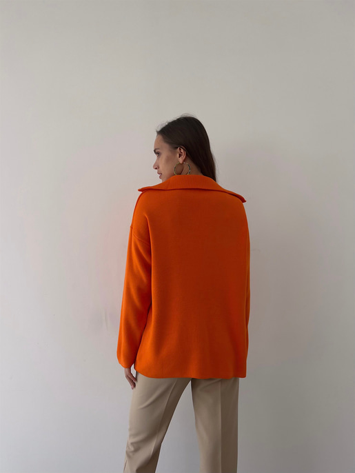 Mariella Fermuarlı Kazak 23K000246