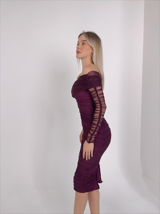 Ninfe Tül Elbise 22K000524