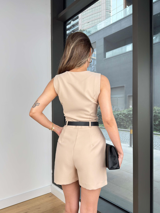 Preper şortlu tulum 25Y215