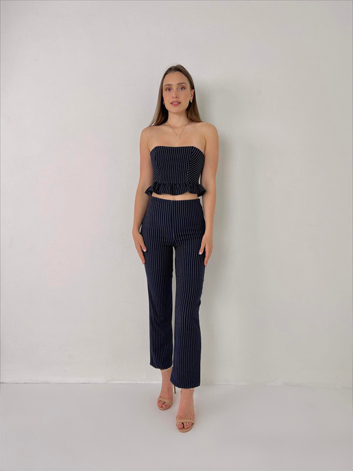 Yanet Crop Pantolon Takım 23Y000087