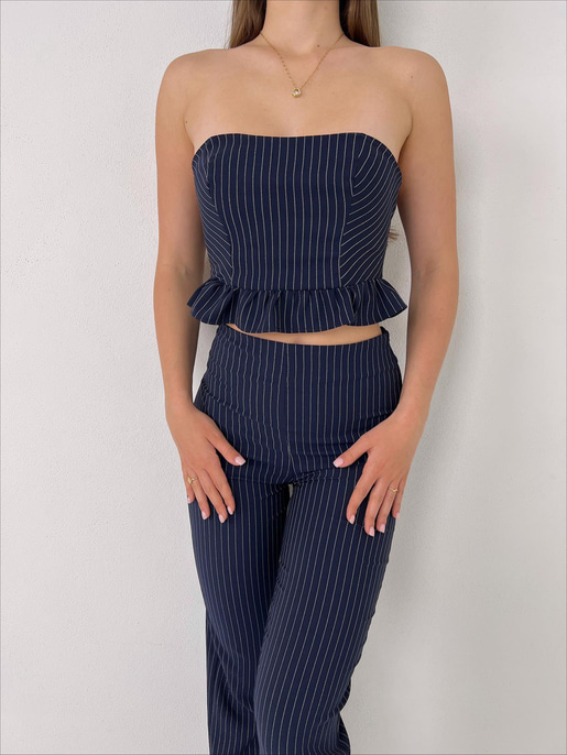 Yanet Crop Pantolon Takım 23Y000087