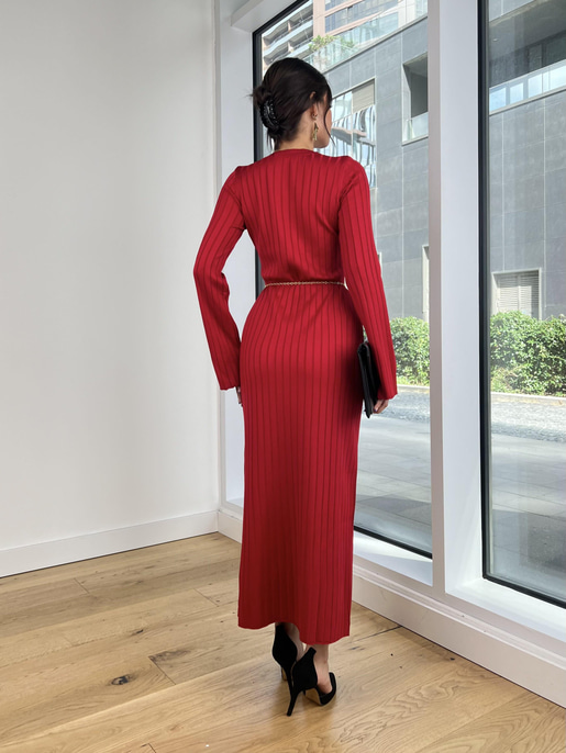 Zawer triko elbise 25K126