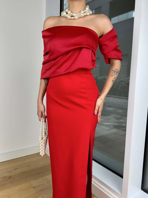 Zidane elbise 25K406