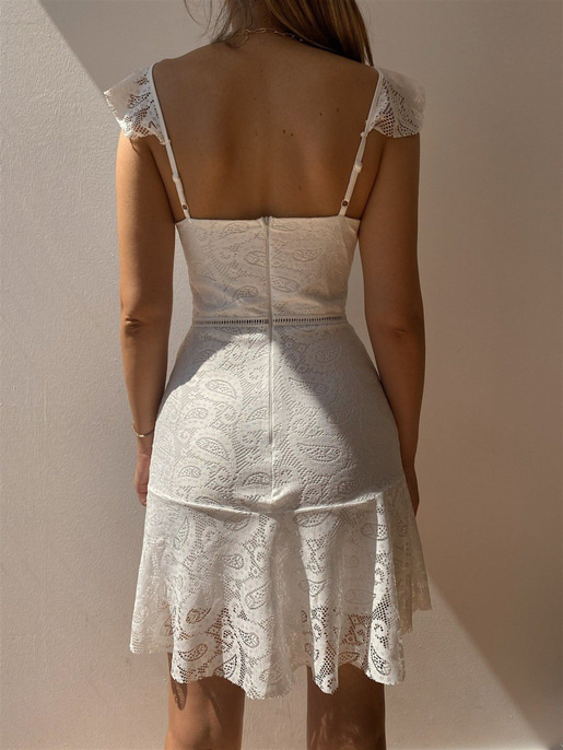 Askılı Lace Elbise 21Y000491