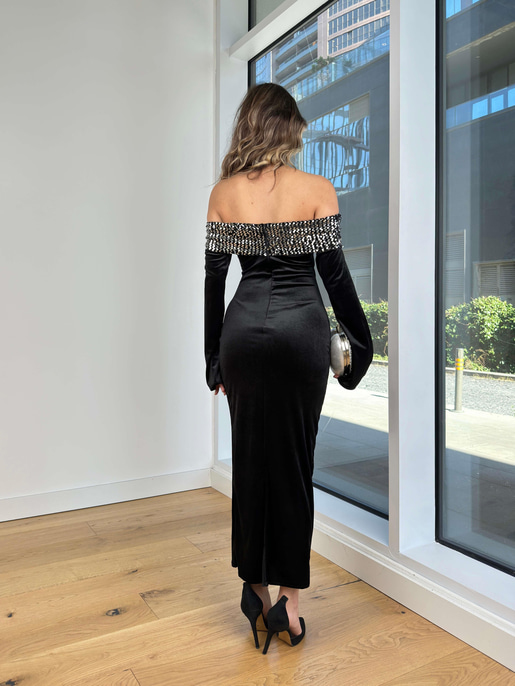 Denzel elbise 25K396