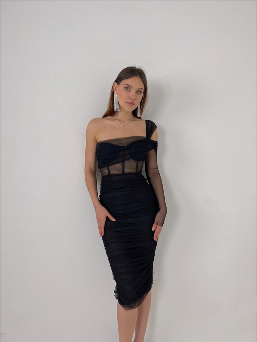 Eman Tül Elbise 23Y000059