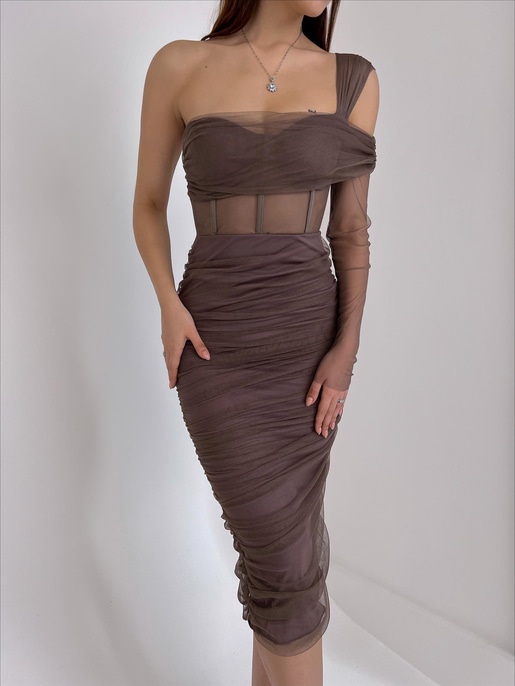 Eman Tül Elbise 23Y000059