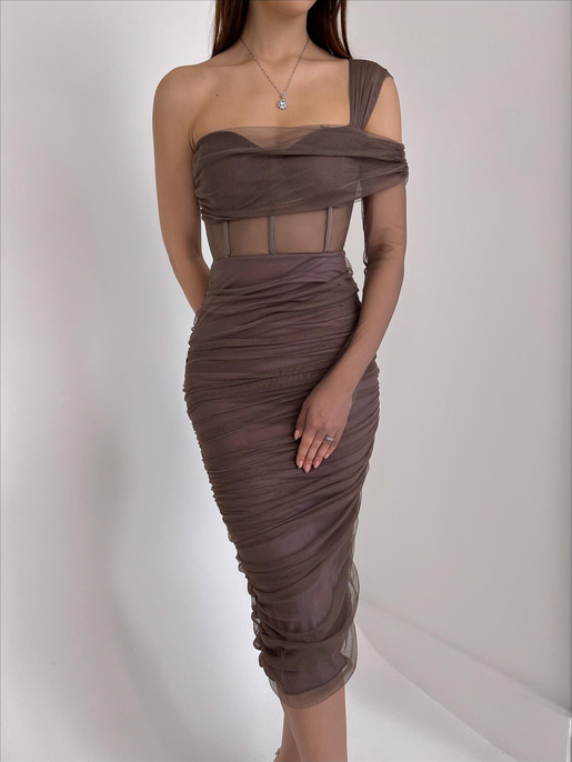 Eman Tül Elbise 23Y000059