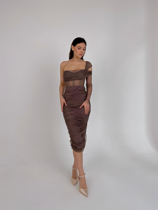 Eman Tül Elbise 23Y000059