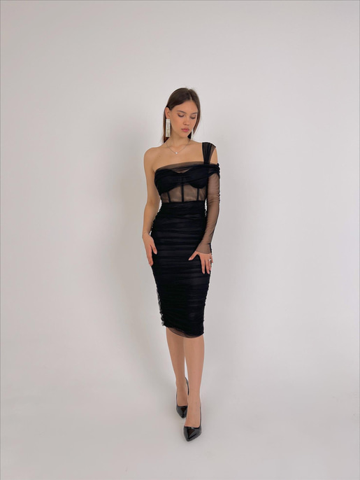 Eman Tül Elbise 23Y000059