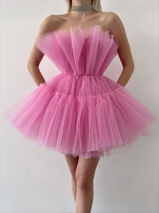 FRILLY TÜL ELBİSE 23Y000221