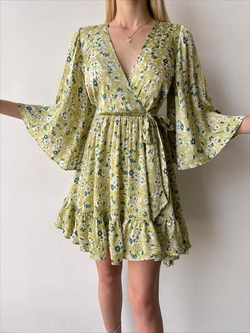 gemustert elbise 23Y000264