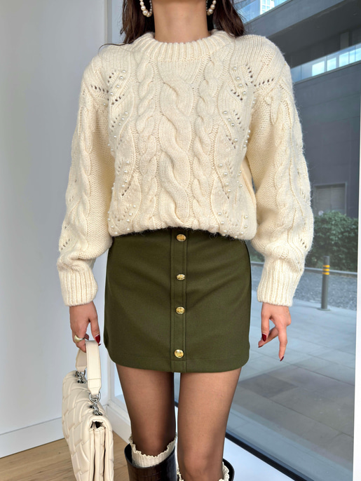 Ionela boncuklu kazak 25K293