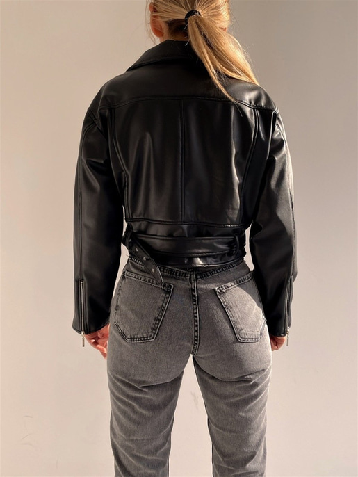 KEMERLİ MOTORCU CEKET 22K000145