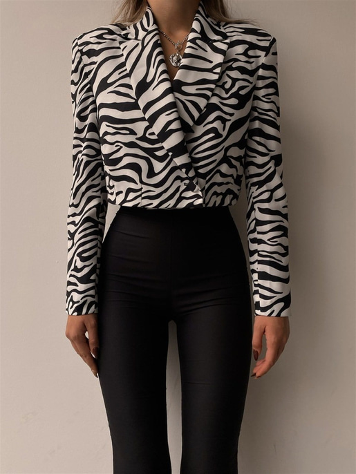 KISA ZEBRA CEKET 22K000176