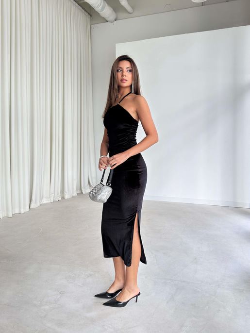 Lirana kadife elbise 26K252