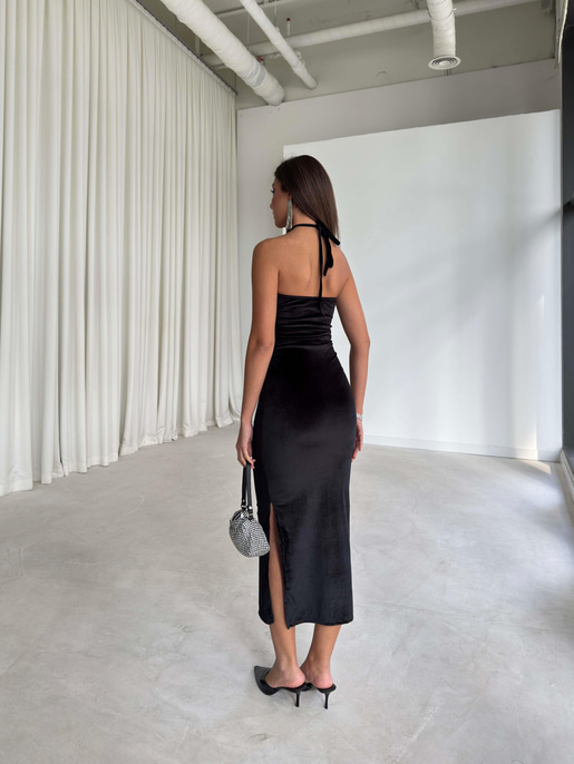 Lirana kadife elbise 26K252