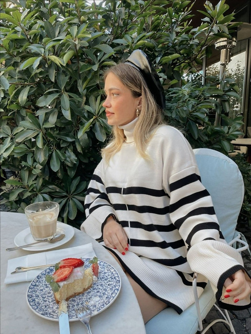 Marc Çizgili Kazak 22K000434