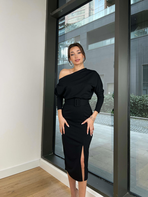 Sunday Kemerli Elbise 24Y029