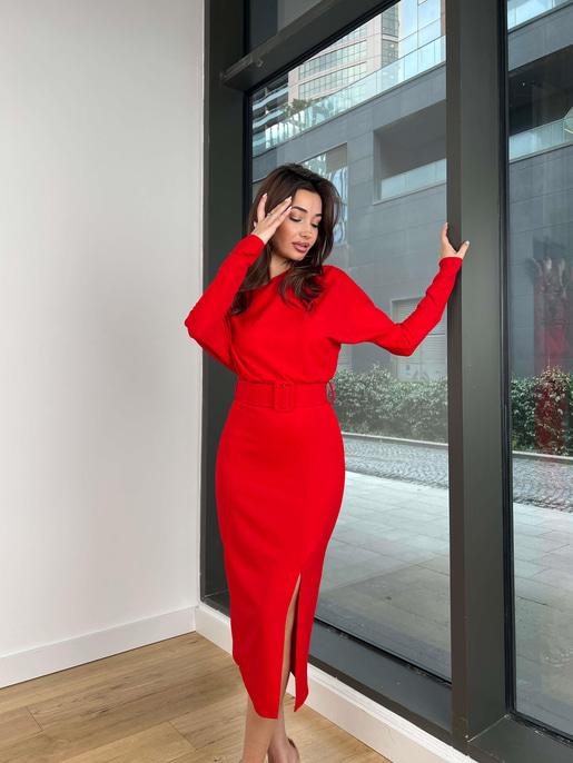 Sunday Kemerli Elbise 24Y029